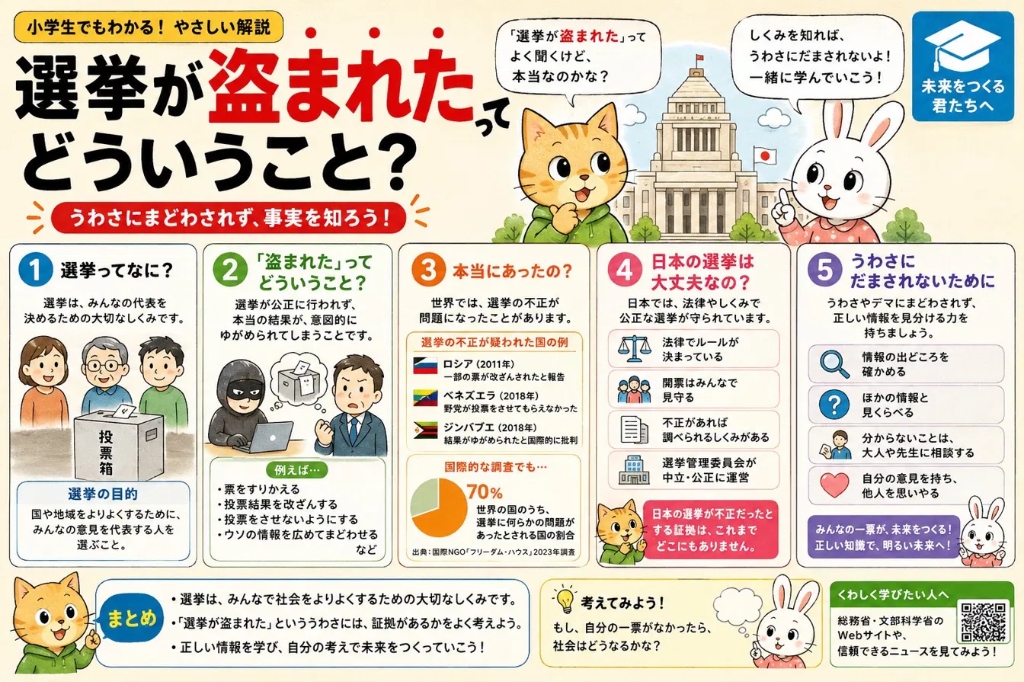 選挙不正解説インフォグラフィック(基本版)